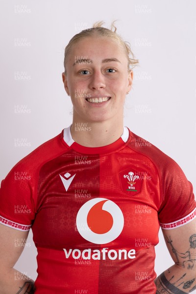 230226 - Wales Senior Women Extended Squad and Staff Portraits - Nikita Prothero