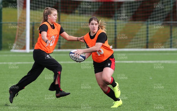 230521 - Wales Women 7s Squad Training - Bethan Lewis during training session