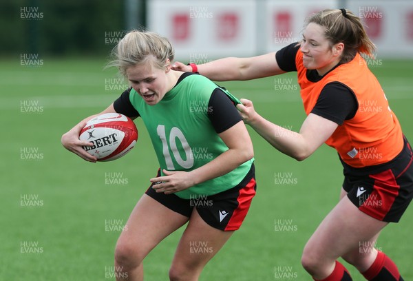 230521 - Wales Women 7s Squad Training - Alex Callender during training session