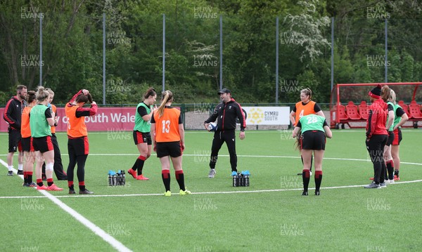 230521 - Wales Women 7s Squad Training - members of the squad during training session