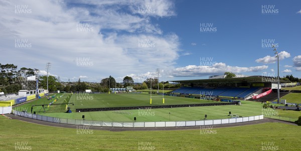 151022 - Captain’s Walkthrough, Waitakere Stadium - A general view of the Waitakere Stadium ahead of the Women’s Rugby World Cup match between Wales and New Zealand