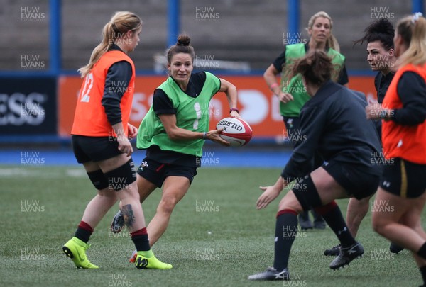 151118 - Wales Women's Captains Run - Wales' Jasmine Joyce during the Captain's Run ahead of the match against Hong Kong