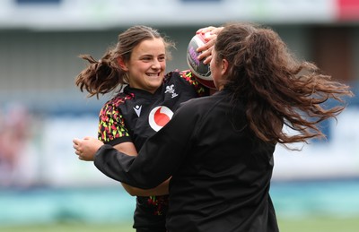 160526 - Wales Women Rugby Captain’s Run - Branwen Metcalfe during Captain’s Run ahead of their final Women’s 6 Nations match against Italy