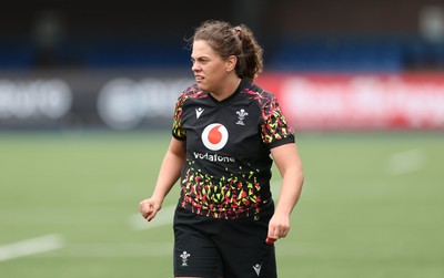 170426 - Wales Women Captain’s Run - Natalia John during Captain’s Run ahead of the Women’s 6 Nations match against France