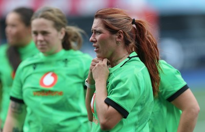 170926 Wales Women Rugby Captain’s Run - Georgia Evans during Wales Captain’s Run at Cardiff Arms Park ahead of their WXV match against South Africa