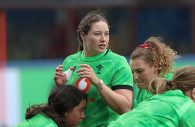 170926 Wales Women Rugby Captain’s Run - Gwen Crabb during Wales Captain’s Run at Cardiff Arms Park ahead of their WXV match against South Africa