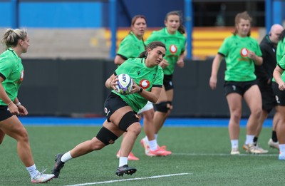 170926 Wales Women Rugby Captain’s Run - Bryonie King during Wales Captain’s Run at Cardiff Arms Park ahead of their WXV match against South Africa
