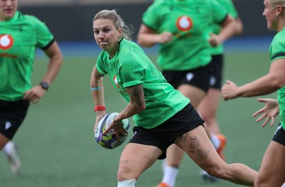 170926 Wales Women Rugby Captain’s Run - Keira Bevan during Wales Captain’s Run at Cardiff Arms Park ahead of their WXV match against South Africa