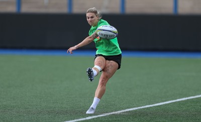 170926 Wales Women Rugby Captain’s Run - Keira Bevan during Wales Captain’s Run at Cardiff Arms Park ahead of their WXV match against South Africa