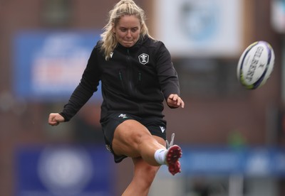 170926 Wales Women Rugby Captain’s Run - Freya Bell during Wales Captain’s Run at Cardiff Arms Park ahead of their WXV match against South Africa