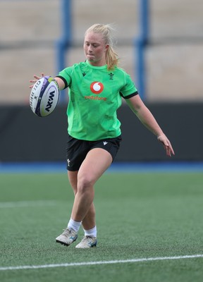 170926 Wales Women Rugby Captain’s Run - Seren Lockwood during Wales Captain’s Run at Cardiff Arms Park ahead of their WXV match against South Africa