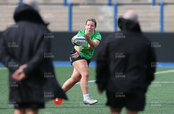 170926 Wales Women Rugby Captain’s Run - Elan Jones during Wales Captain’s Run at Cardiff Arms Park ahead of their WXV match against South Africa