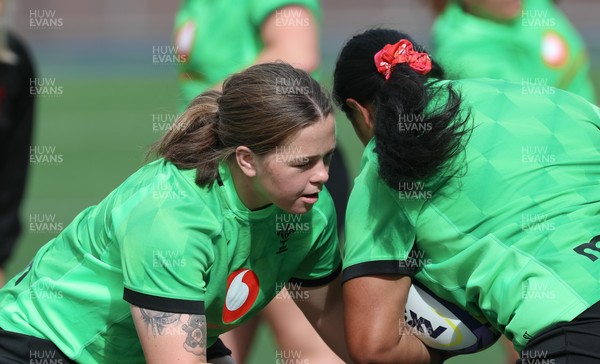 170926 Wales Women Rugby Captain’s Run - during Wales Captain’s Run at Cardiff Arms Park ahead of their WXV match against South Africa