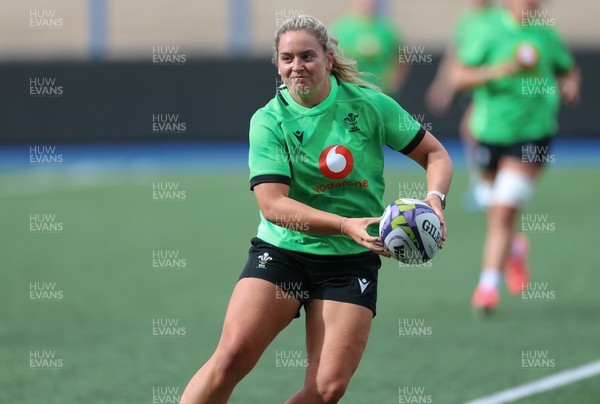 170926 Wales Women Rugby Captain’s Run - Freya Bell during Wales Captain’s Run at Cardiff Arms Park ahead of their WXV match against South Africa