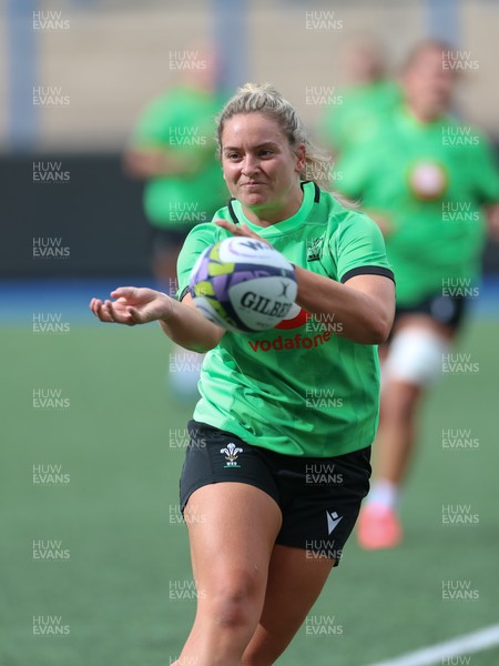 170926 Wales Women Rugby Captain’s Run - Freya Bell during Wales Captain’s Run at Cardiff Arms Park ahead of their WXV match against South Africa