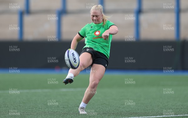 170926 Wales Women Rugby Captain’s Run - Seren Lockwood during Wales Captain’s Run at Cardiff Arms Park ahead of their WXV match against South Africa