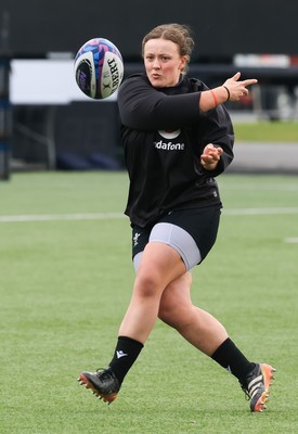 210325  Wales Women Rugby Captain’s Run - Lleucu George during Captain’s Run at The Hive Stadium Edinburgh ahead of the opening match of the Women’s 6 Nations against Scotland