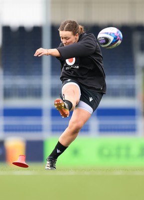 210325  Wales Women Rugby Captain’s Run - Lleucu George during Captain’s Run at The Hive Stadium Edinburgh ahead of the opening match of the Women’s 6 Nations against Scotland