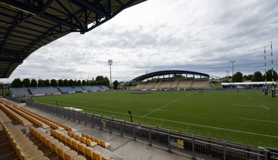 260425 - Wales Women Captains Run - A general view of the Stadio Sergio Lanfranchi during Captains Run ahead of Wales’ final Guinness Women’s Six Nations match against Italy