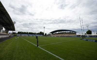 260425 - Wales Women Captains Run - A general view of the Stadio Sergio Lanfranchi during Captains Run ahead of Wales’ final Guinness Women’s Six Nations match against Italy