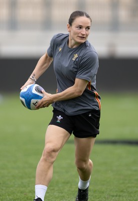 260425 - Wales Women Captains Run - Jasmine Joyce during Captains Run ahead of Wales’ final Guinness Women’s Six Nations match against Italy