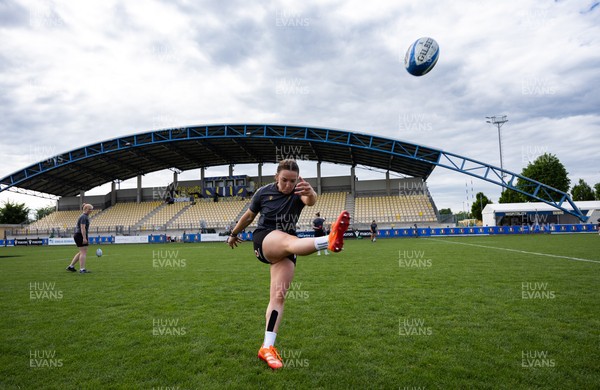 260425 - Wales Women Captains Run -Sian Jones during Captains Run ahead of Wales’ final Guinness Women’s Six Nations match against Italy
