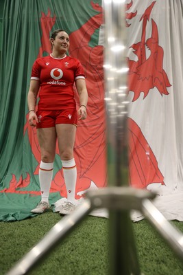 170325 - Wales Women Rugby  Squad Portraits Behind the scenes - Gwen Crabb