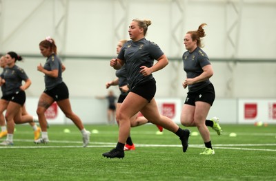 030625 - Wales Women Fitness Training as their preparation for this years World Cup begins - Molly Reardon