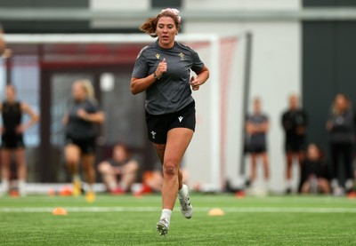 030625 - Wales Women Fitness Training as their preparation for this years World Cup begins - Georgia Evans