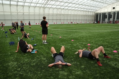 030625 - Wales Women Fitness Training as their preparation for this years World Cup begins - Kiera Bevan