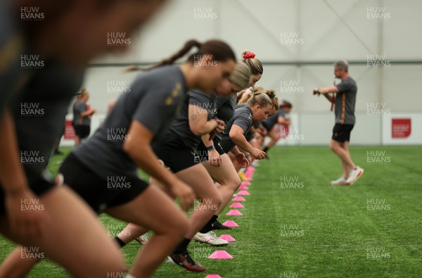 030625 - Wales Women Fitness Training as their preparation for this years World Cup begins - Molly Reardon