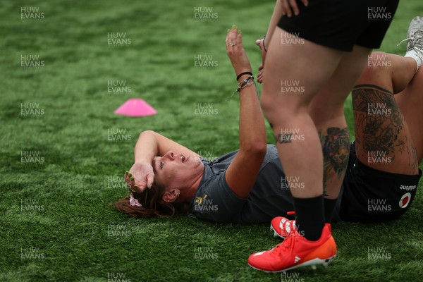 030625 - Wales Women Fitness Training as their preparation for this years World Cup begins - Georgia Evans