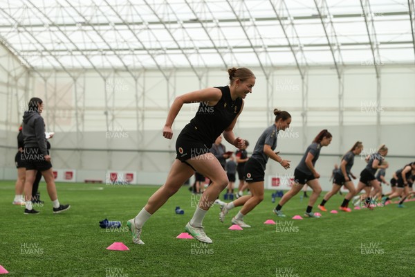 030625 - Wales Women Fitness Training as their preparation for this years World Cup begins - Carys Cox