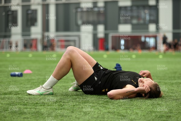 030625 - Wales Women Fitness Training as their preparation for this years World Cup begins - Carys Cox