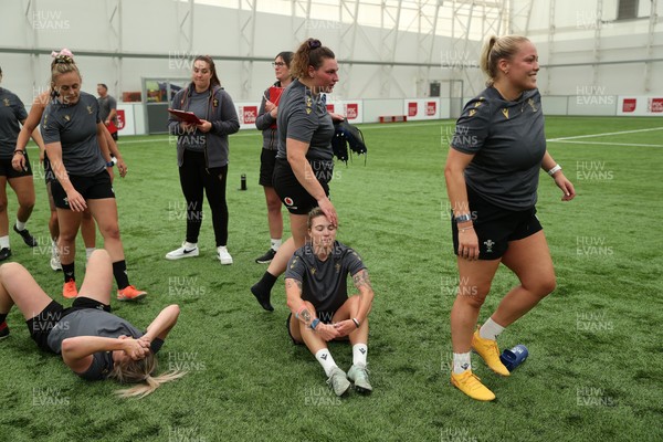 030625 - Wales Women Fitness Training as their preparation for this years World Cup begins - Keira Bevan