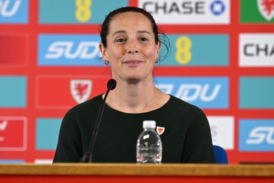 290926 - Wales Women Football Squad Announcement - Wales Manager Rhian Wilkinson announces her squad for the upcoming 2027 FIFA Women’s World Cup Play Offs against Albania