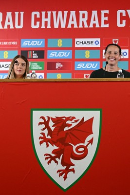 290926 - Wales Women Football Squad Announcement - Wales Manager Rhian Wilkinson announces her squad for the upcoming 2027 FIFA Women’s World Cup Play Offs against Albania