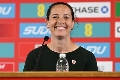 290926 - Wales Women Football Squad Announcement - Wales Manager Rhian Wilkinson announces her squad for the upcoming 2027 FIFA Women’s World Cup Play Offs against Albania