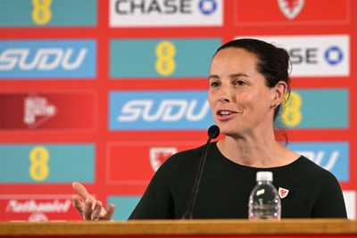 290926 - Wales Women Football Squad Announcement - Wales Manager Rhian Wilkinson announces her squad for the upcoming 2027 FIFA Women’s World Cup Play Offs against Albania