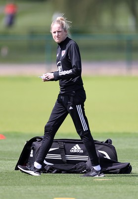 Wales Women Football Training 080621