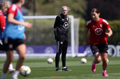 Wales Women Football Training 140621