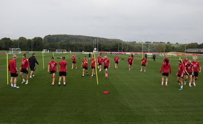 Wales Women Football Training 140921