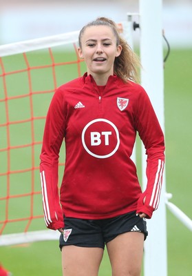 Wales Women Football Training 191021