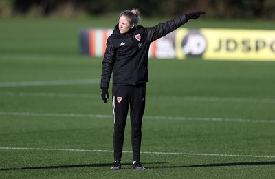 Wales Women Football Training 211021