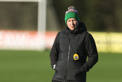 Wales Women Football Training 261120