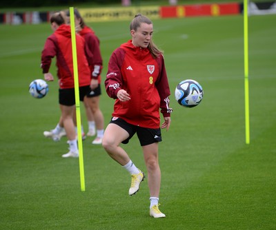 Wales Women Football Training 280524