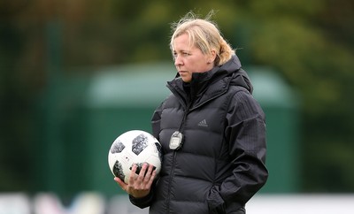 Wales Women Football Training 280818