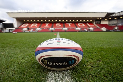 290324 - Wales Women Rugby Kickers Session - during a kickers session at Ashton Gate ahead of the Guinness Women’s 6 Nations match against England