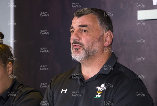 050619 - Wales Women Press Conference - Wales Head Coach Rowland Phillips