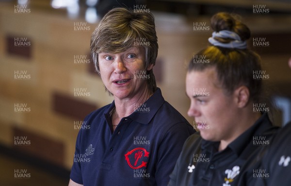 050619 - Wales Women Press Conference - Crawshays Coach Liza Burgess
